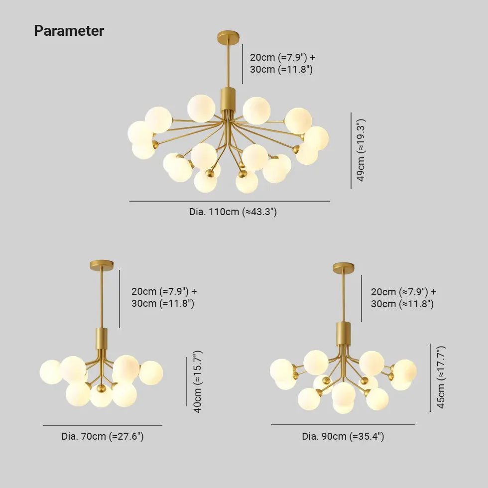 Lámpara de araña LED con forma de rama de árbol para sala de estar 