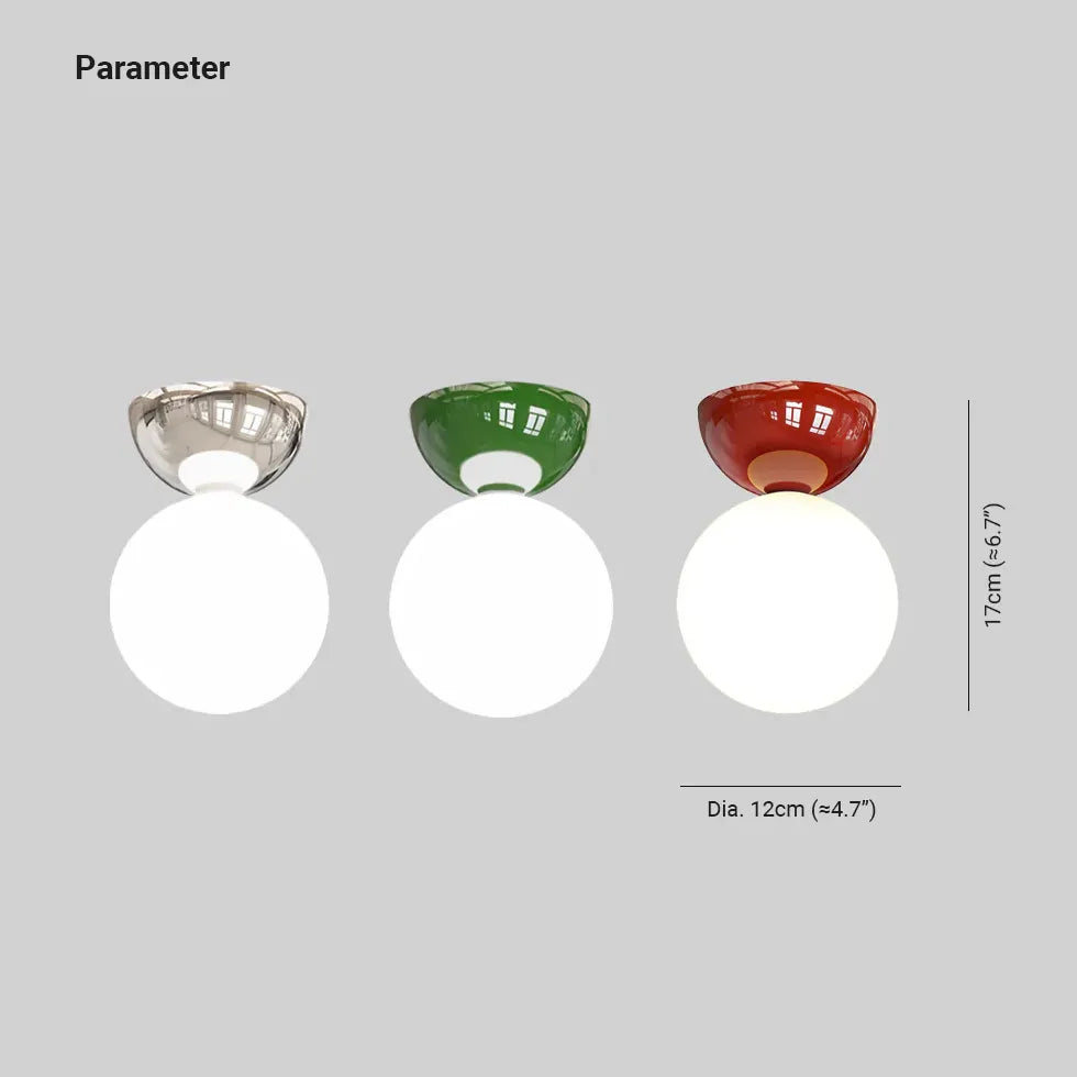 Plafón empotrado LED para pasillo con estilo nórdico