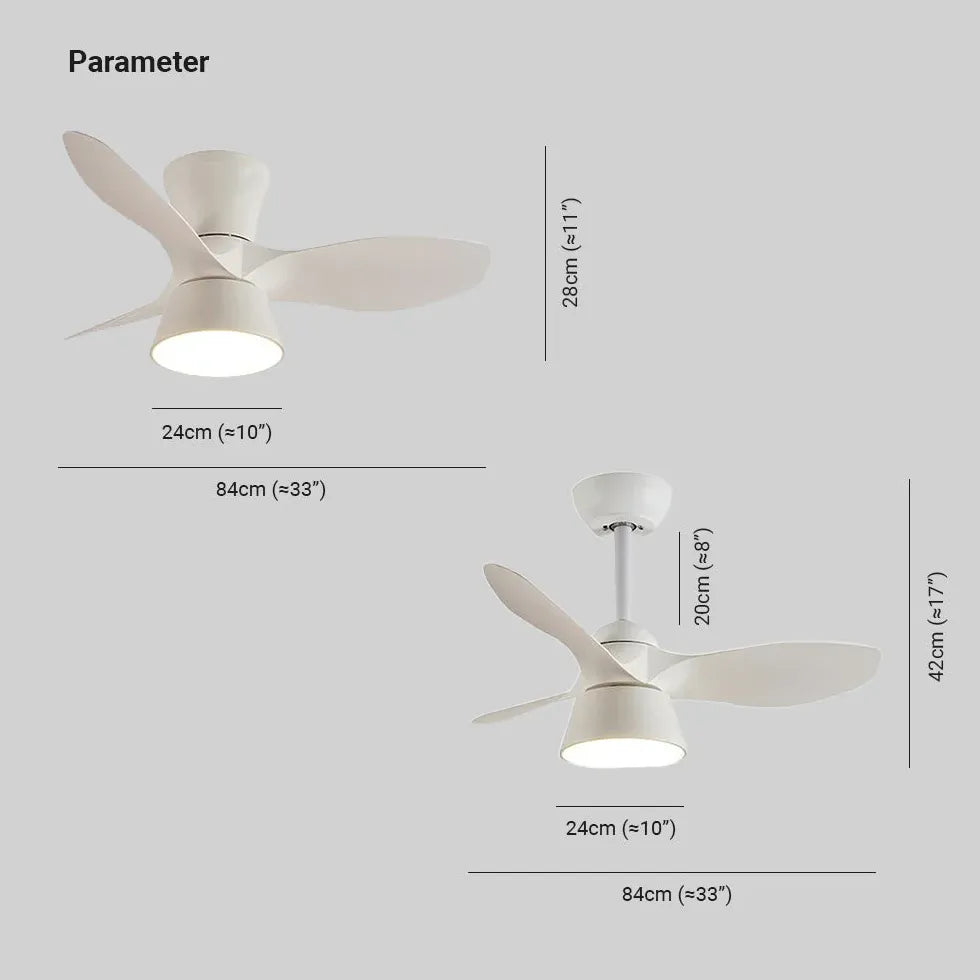 Plafón LED techo con mando a distancia y ventilador