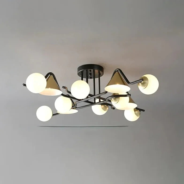 Plafones de led empotrados diseño creativo para salón