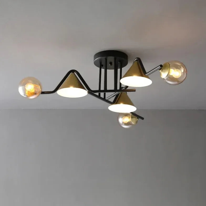 Plafones de led empotrados diseño creativo para salón