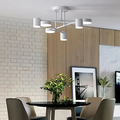 Lámparas LED techo cocina diseño moderno en forma de cilindro