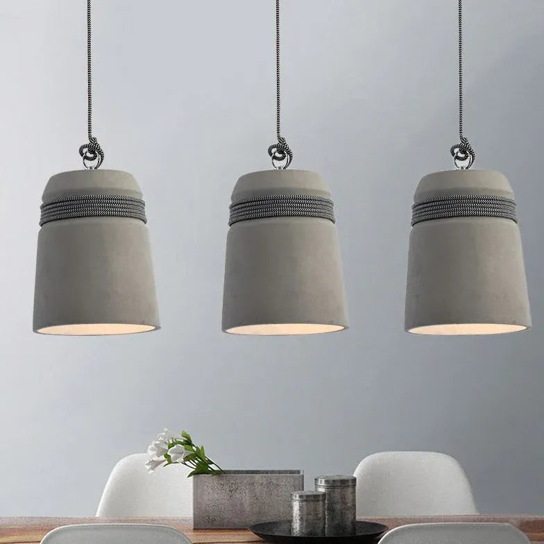 Cement Rough Concrete Texture Industrial Ceiling Light