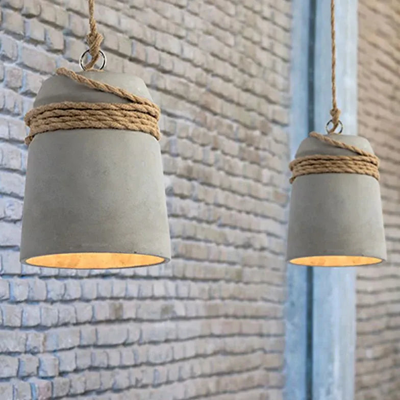 Cement Rough Concrete Texture Industrial Ceiling Light