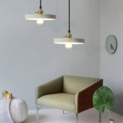 Lámparas de salón techo modernas estilo terrazo